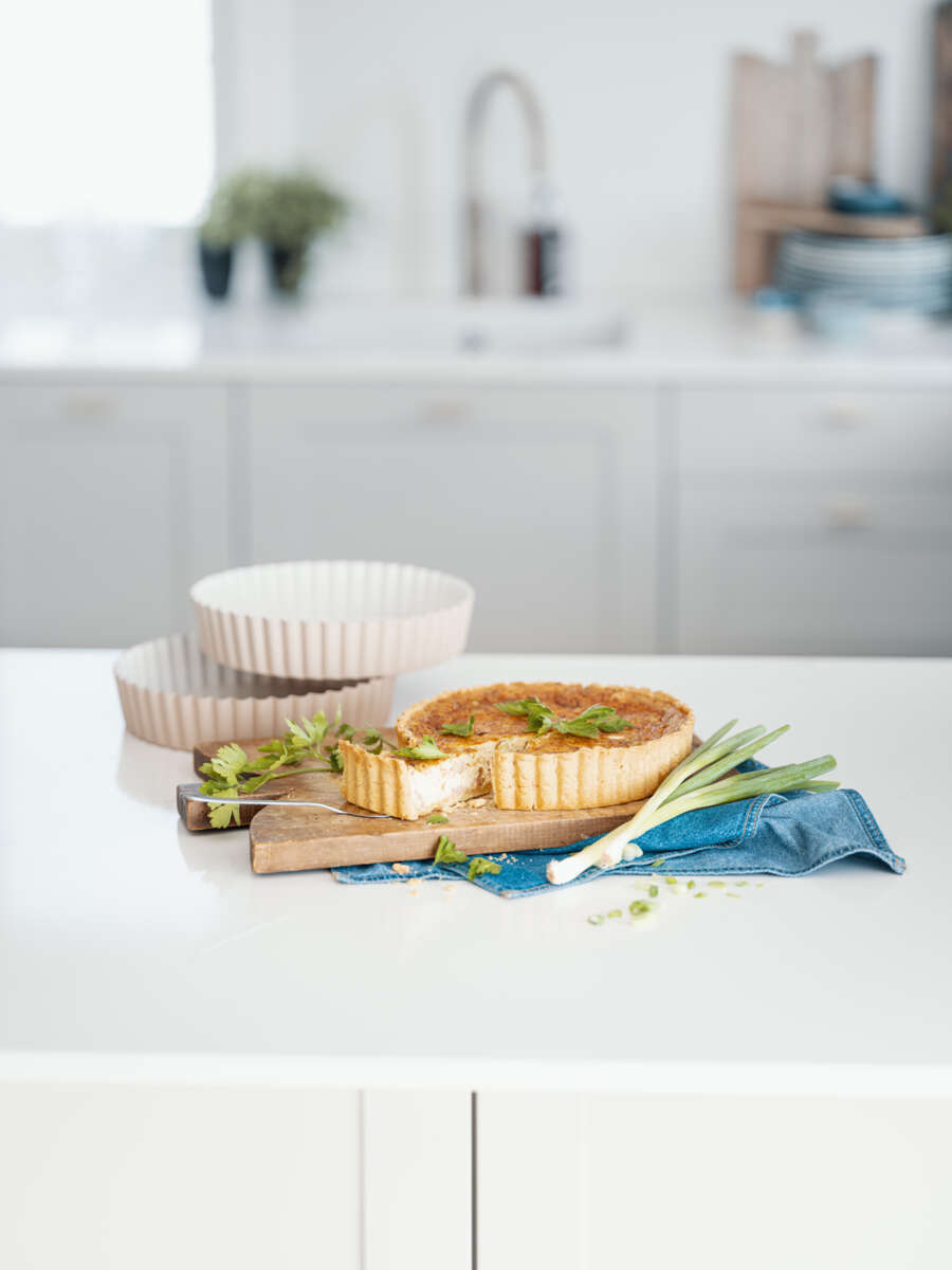 Ida Gran-Jansen pai-terte og kakeform