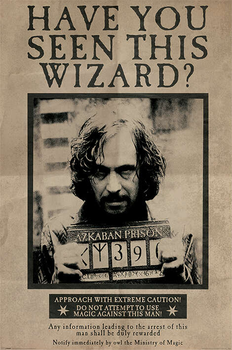 Harry Potter™ Sirius wanted plakat