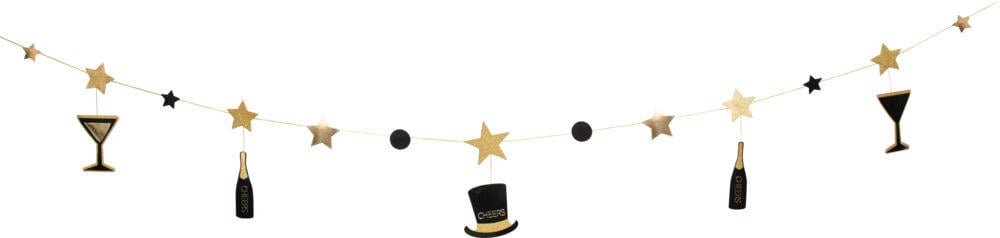Girlander Nyttårsaften 1,5 m