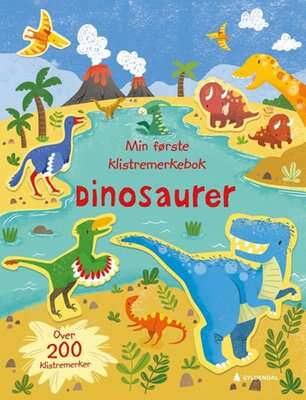 Dinosaurer - min første klistremerkebok