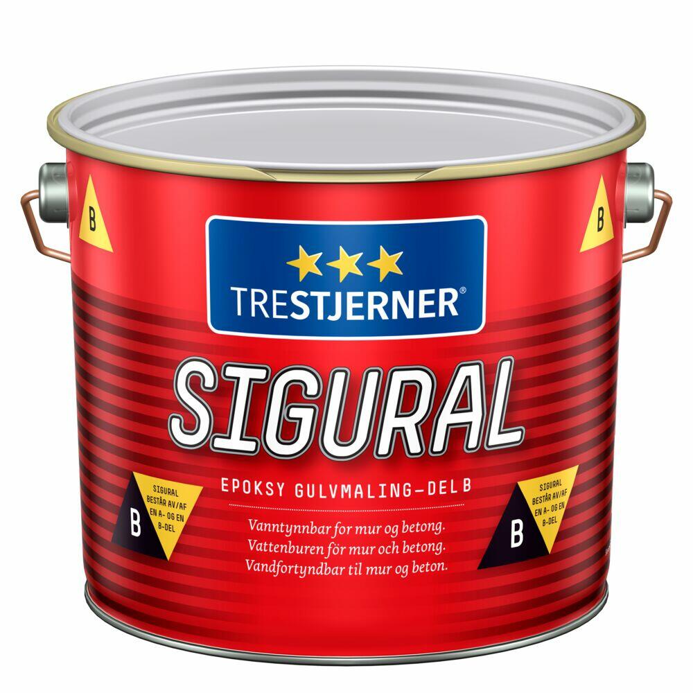TreStjerner Sigural epoxy del B gulvmaling