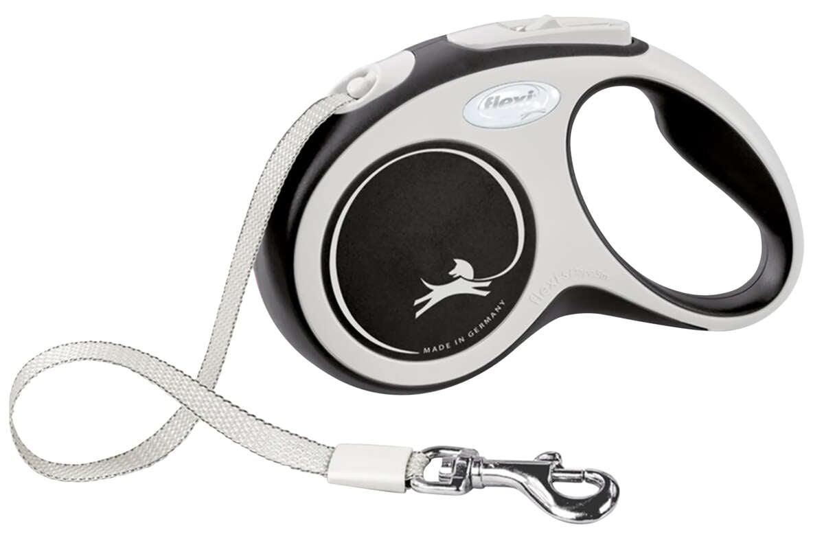 Dogman Classic Flexikoppel Svart M