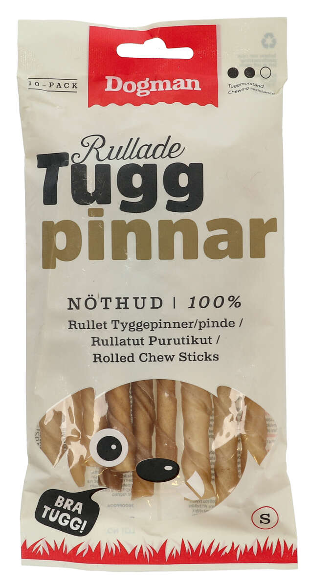 Dogman Tyggepinner 10pk 90g
