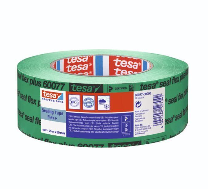 tesa® Damp- og vindsperretape 25m x 50mm