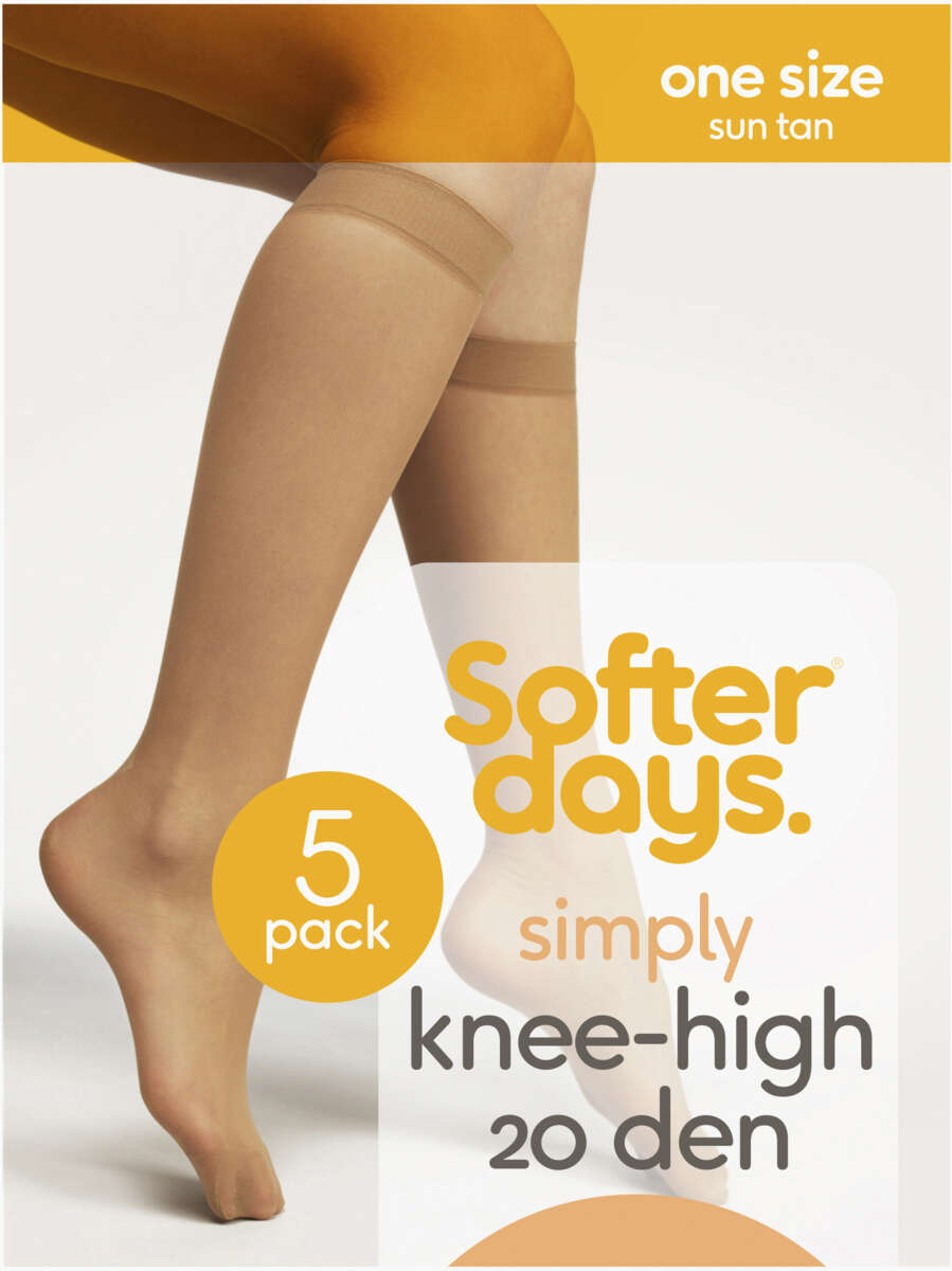 Softer Days Simply knestrømper 5-pk dame