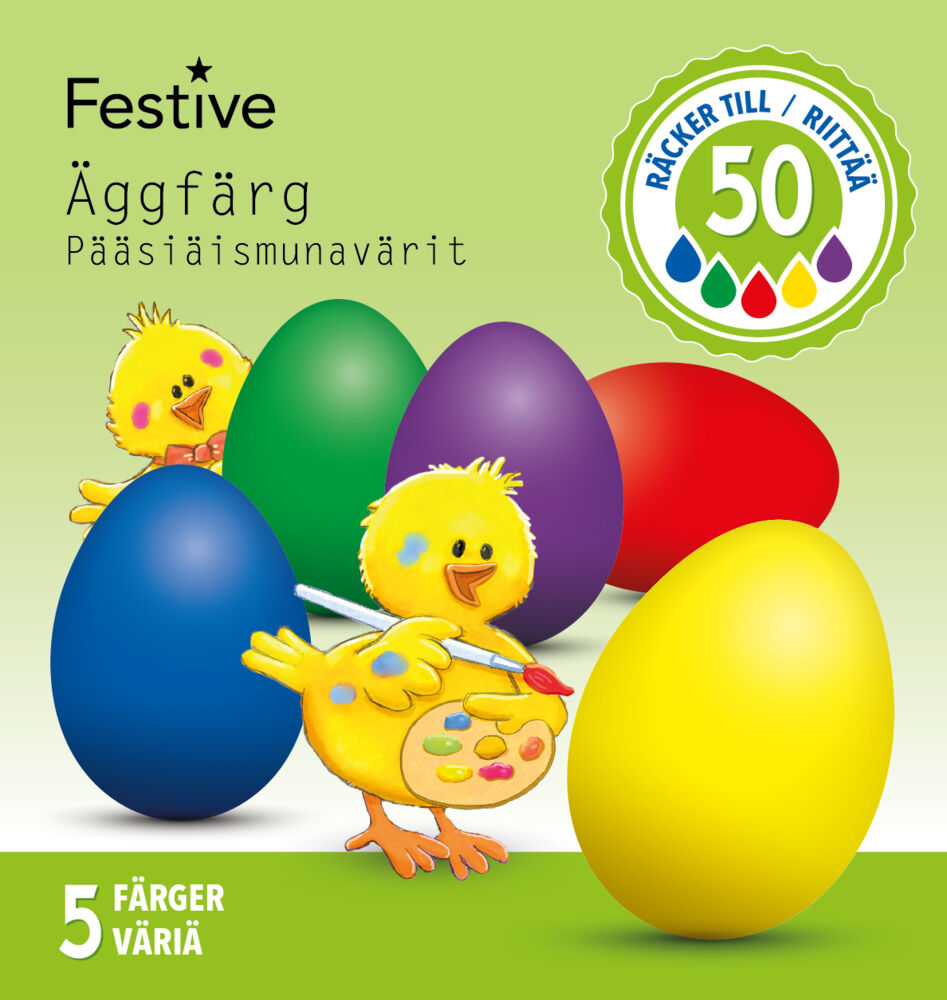 Påskeegg farge
