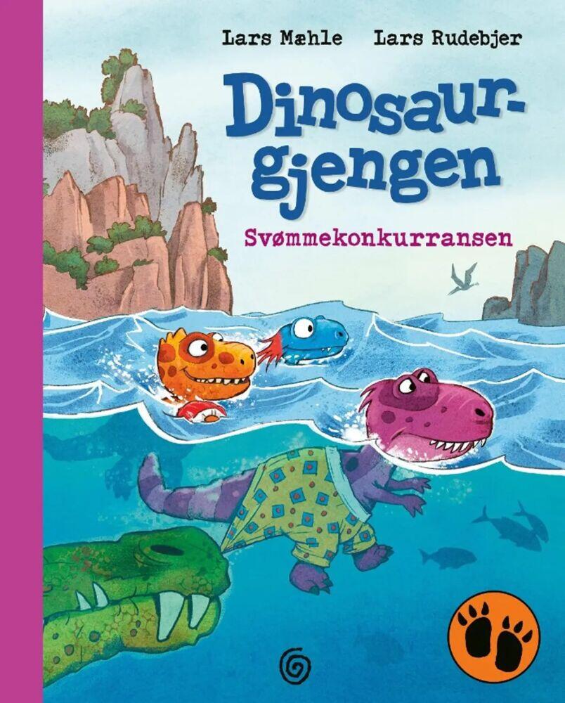 Mæhle, Lars/ Rudebjer Lars: Dinosaurgjengen: Svømmekonkurransen