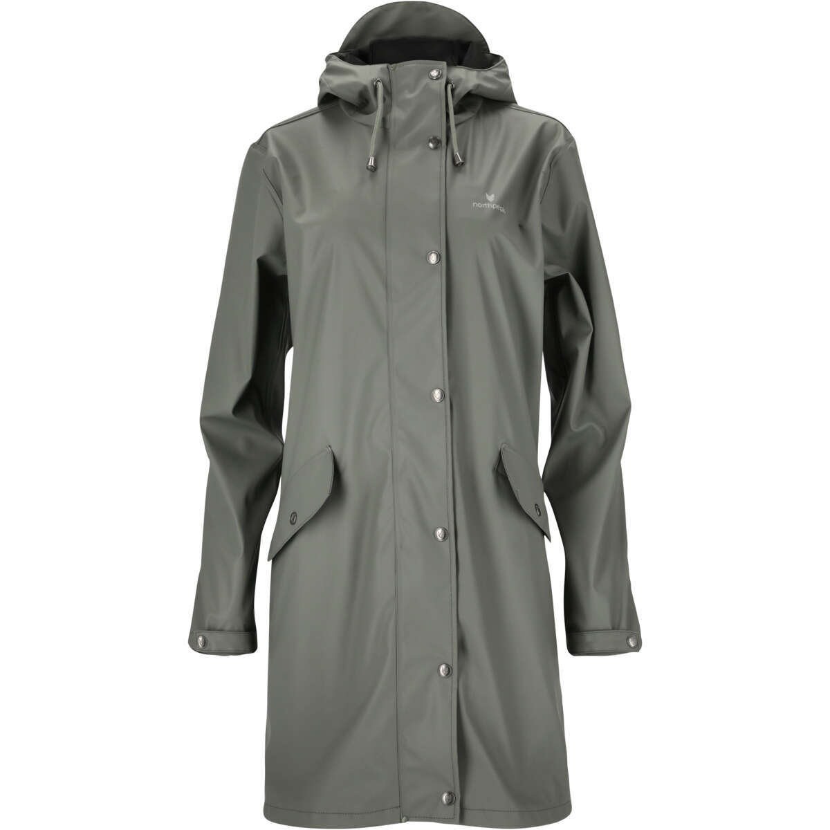 Northpeak Pernilla lang regnjakke dame