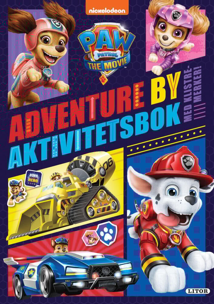 PAW Patrol aktivitetsbok