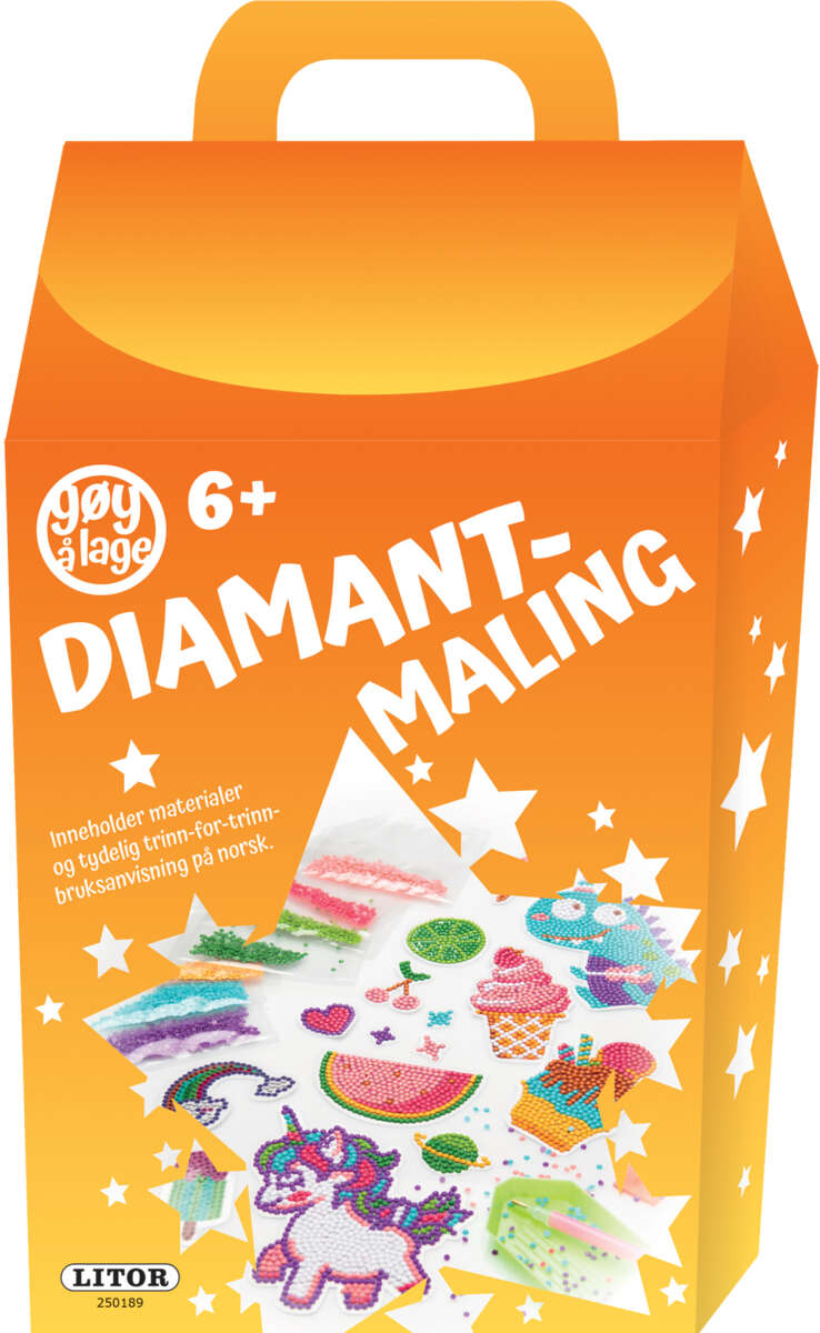 Hobbyeske: Gøy å lage diamantmaling