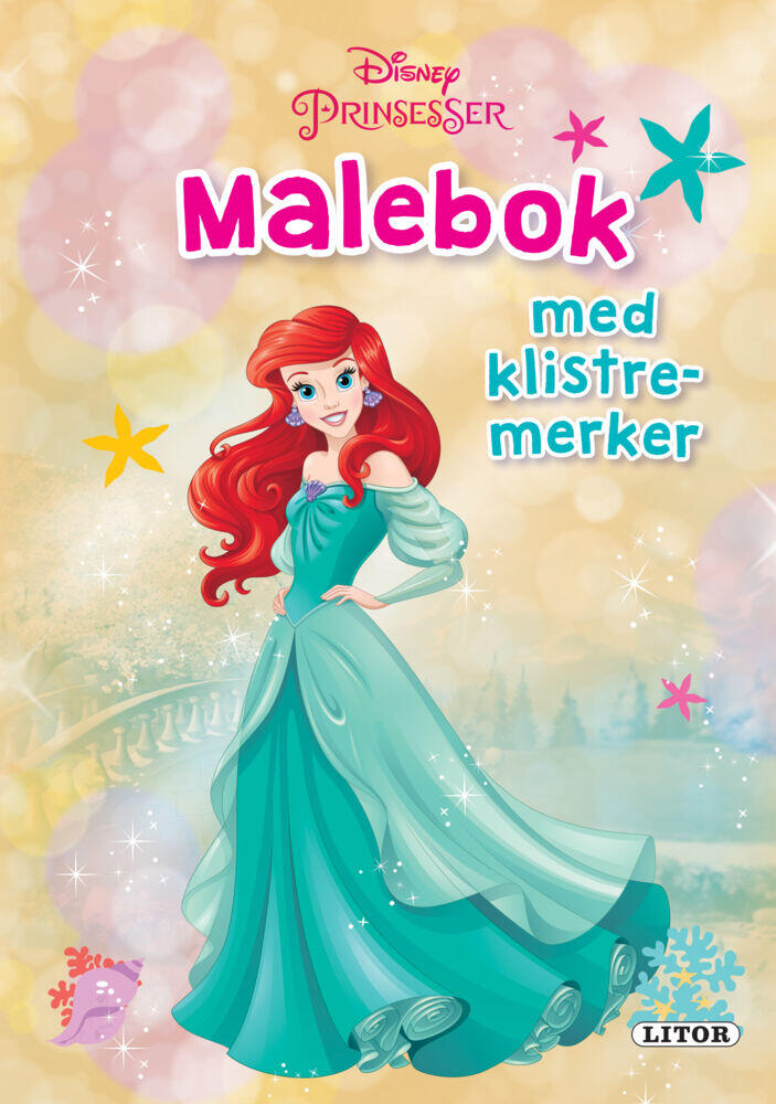 Disney Prinsesser Ariel malebok
