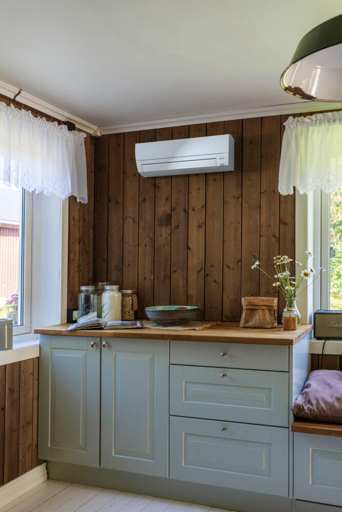 Mitsubishi Iguru 6600 varmepumpe, ferdig montert