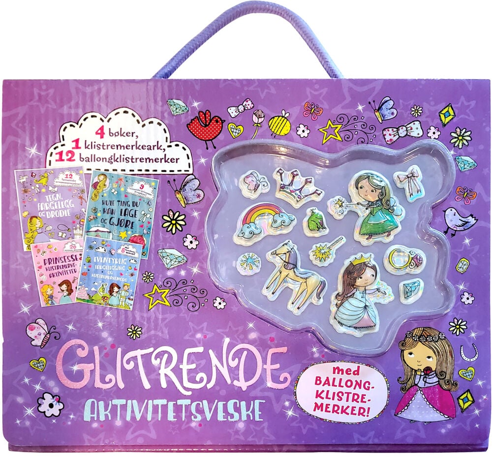 Glitrende aktivitetsveske