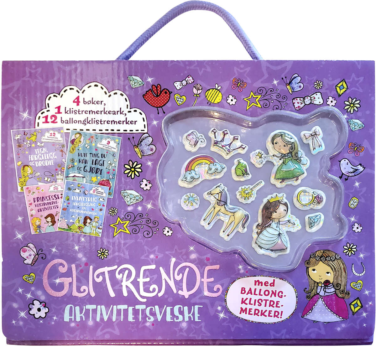 Glitrende aktivitetsveske
