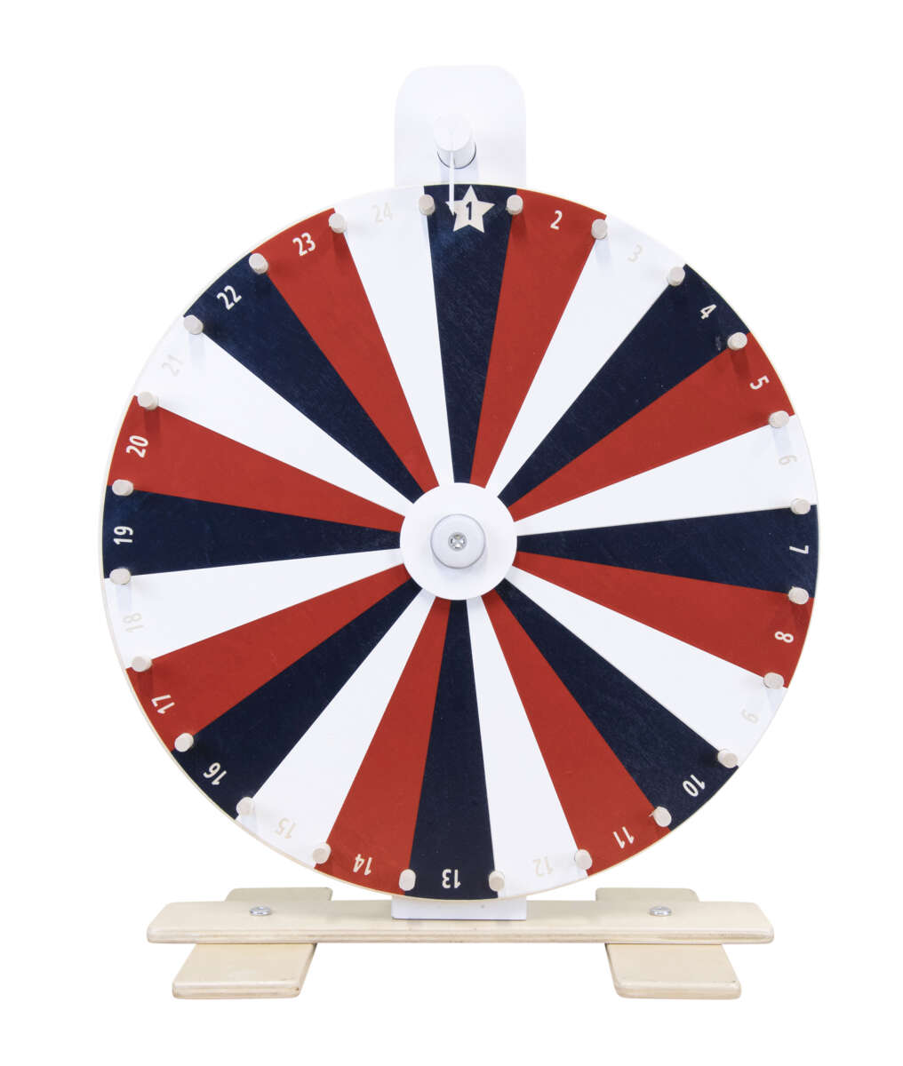 17. mai lykkehjul med tall