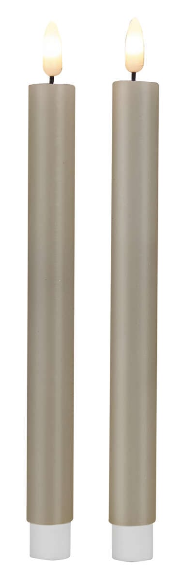 Lun LED kronelys 2-pk