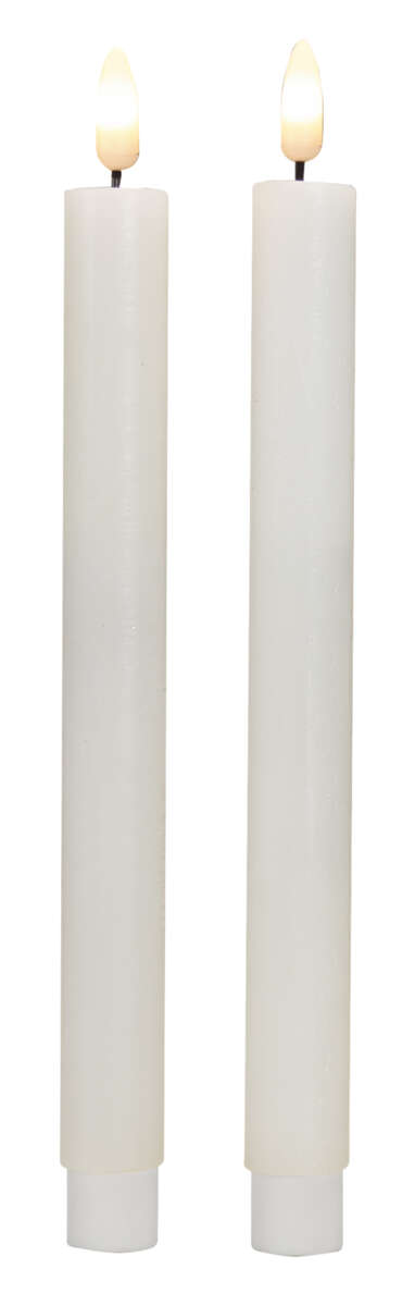 Lun LED kronelys 2-pk