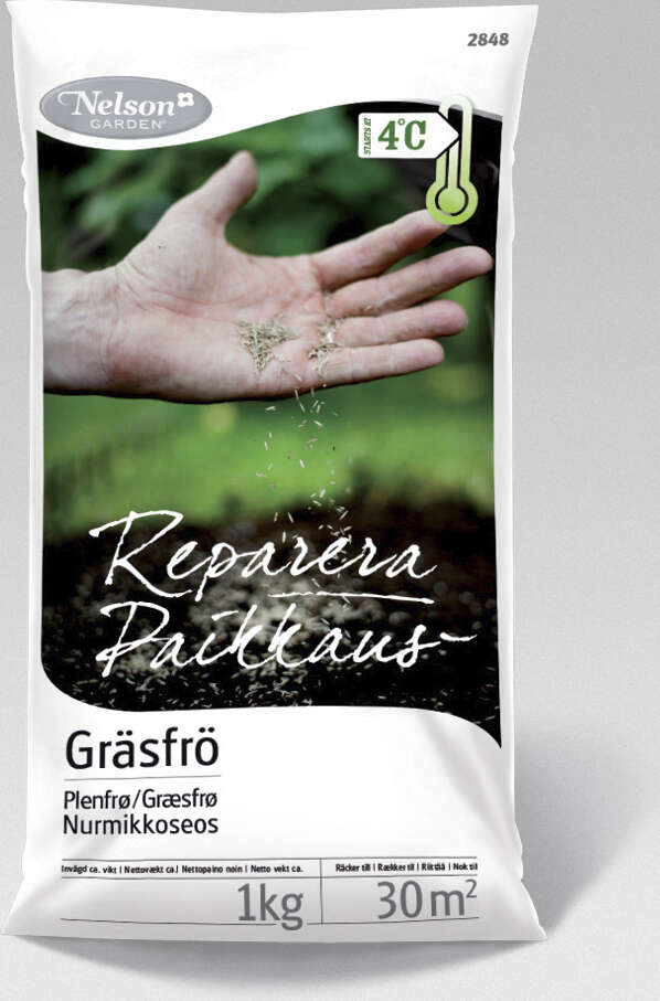 Nelson Garden plenfrø reparasjonsgress