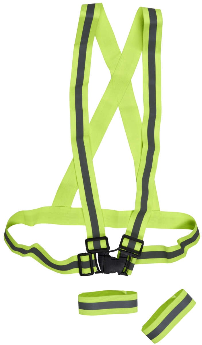 Reflekssele m/ armbånd og oppbevaringspose unisex