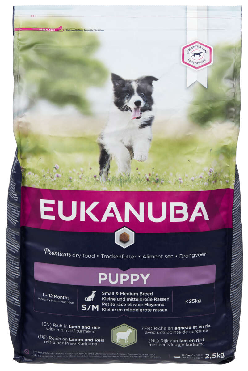 Eukanuba Dog Puppy Small Med 2,5kg