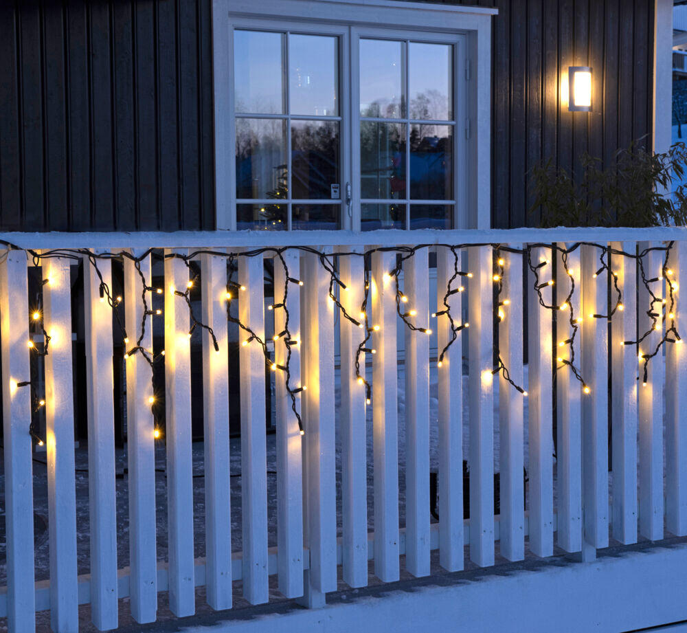 Bygg Sammen 100 LED istapp lysslynge