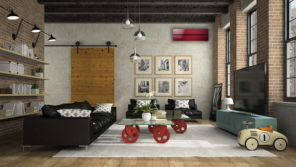 Mitsubishi Kaiteki 6300 varmepumpe, ferdig montert