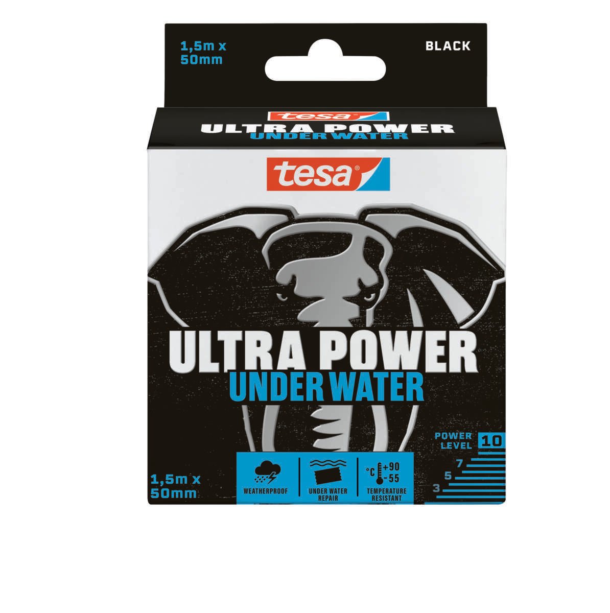 Tesa Reparasjonstape Under Water Sort