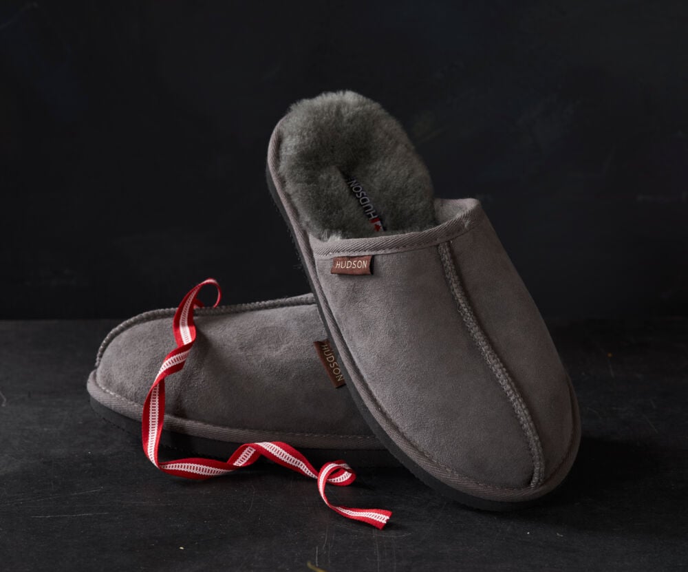 Hudson skinntøffel herre