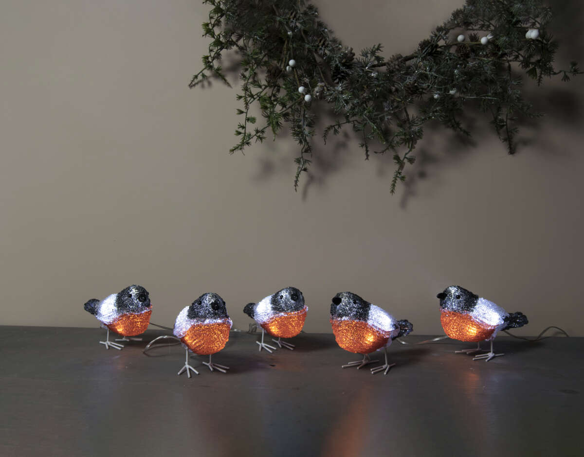 Dompaplyslenke med LED-lys