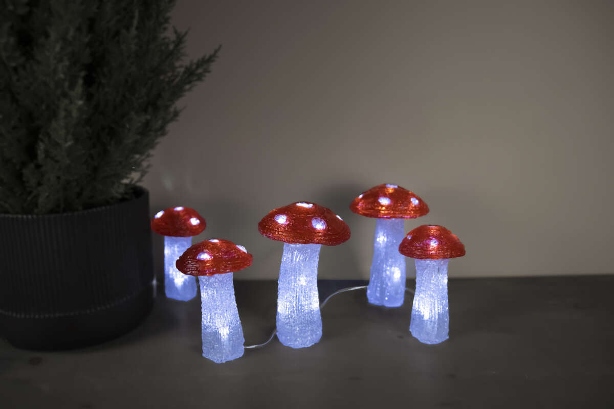 Fia akryl fluesopp 5 stk