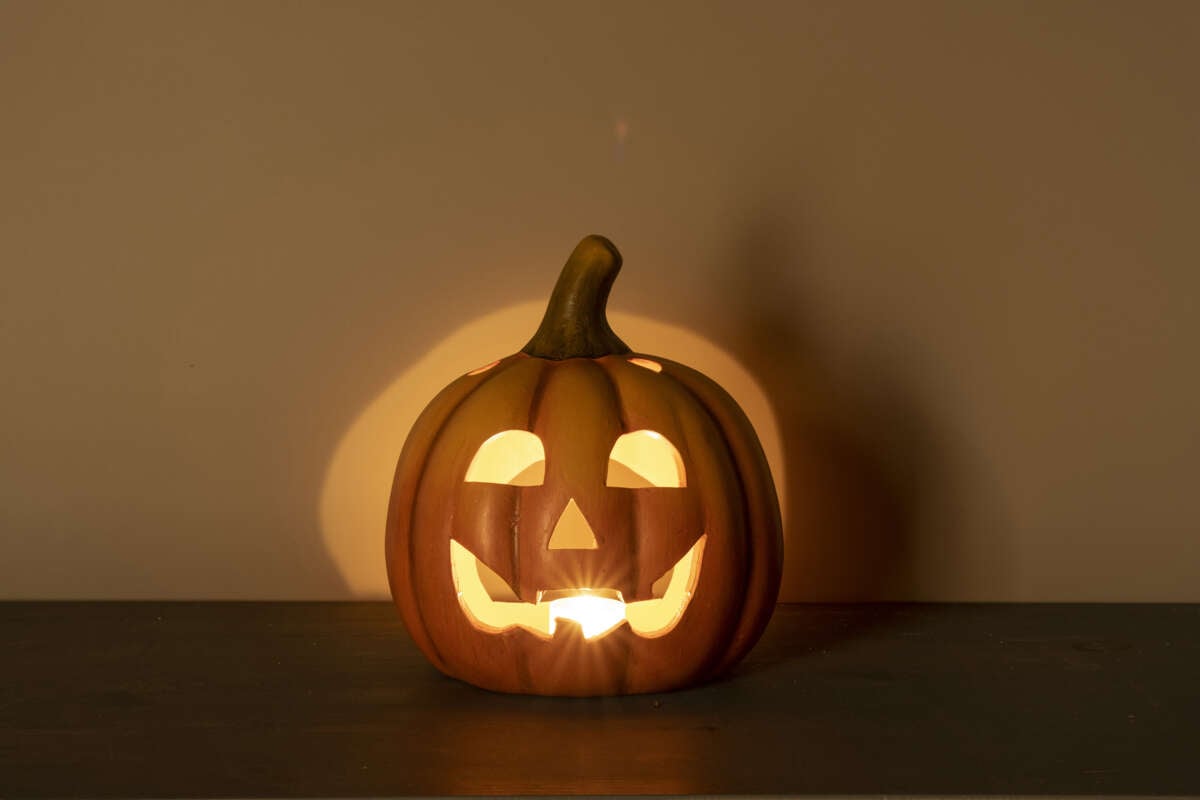 Halloween telysholder 22.7x20.7x19 cm