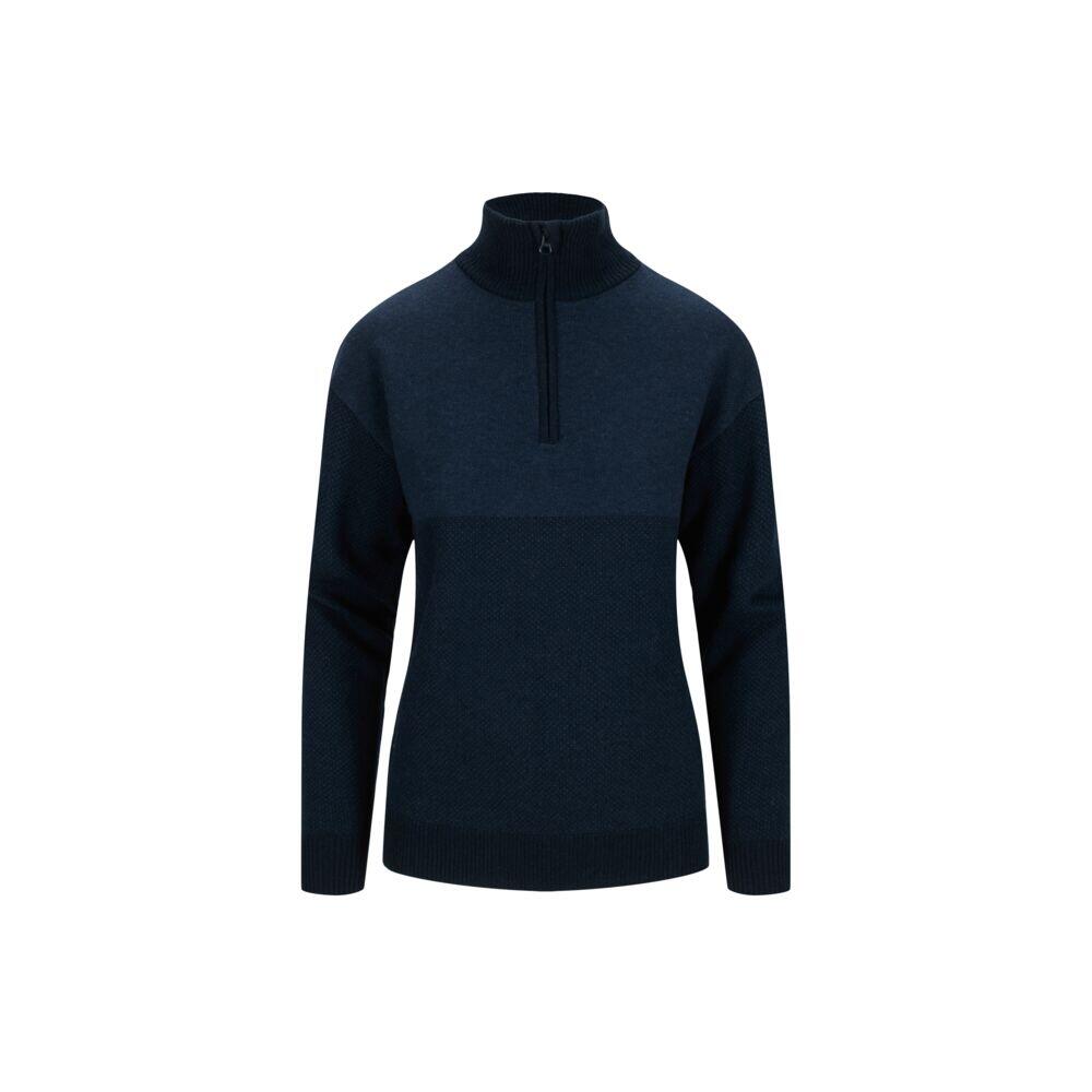 Tufte half-zip ullgenser dame