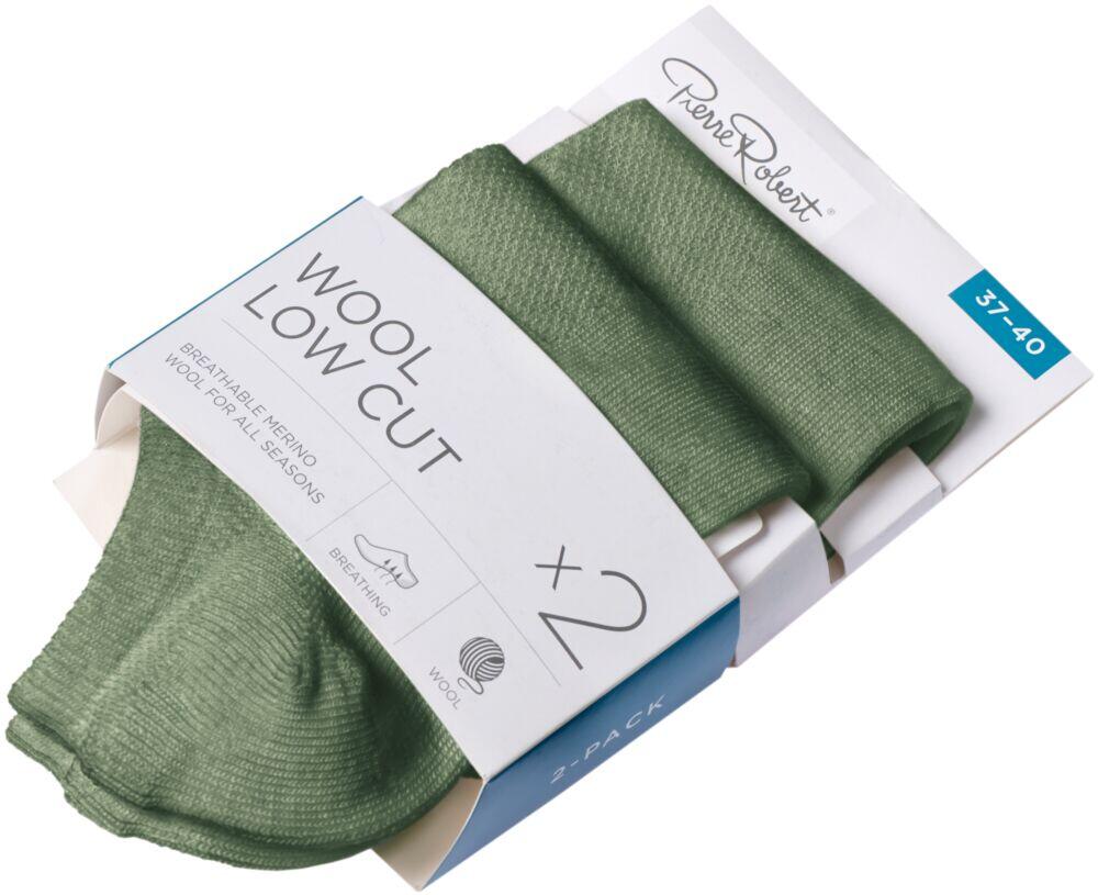 Pierre Robert 2-pk ankelsokker dame