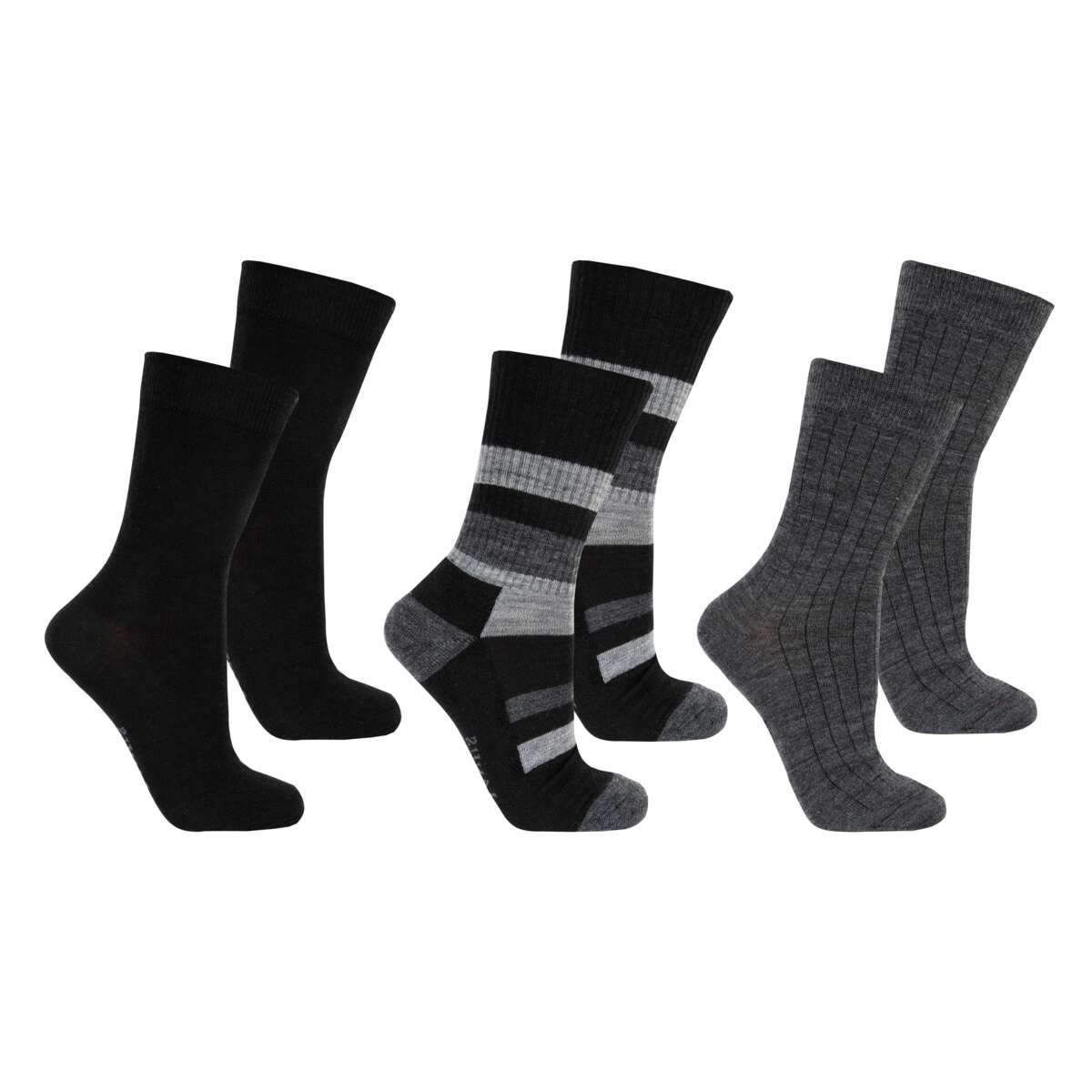 Janus ullsokker 3-pk unisex