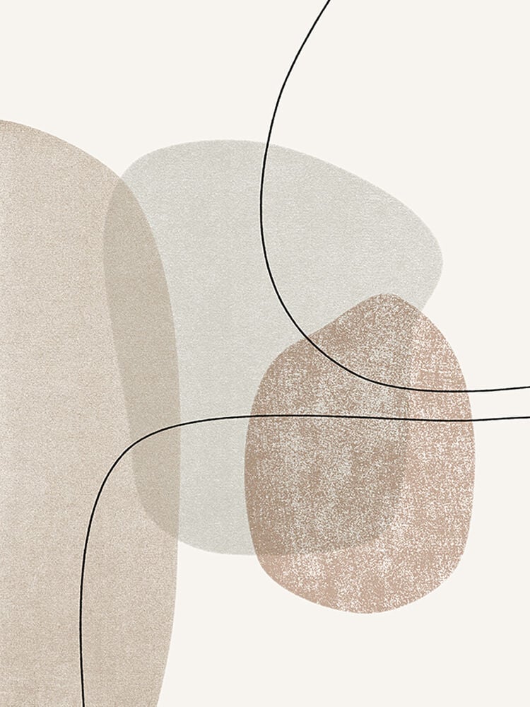 Poster Beige liten