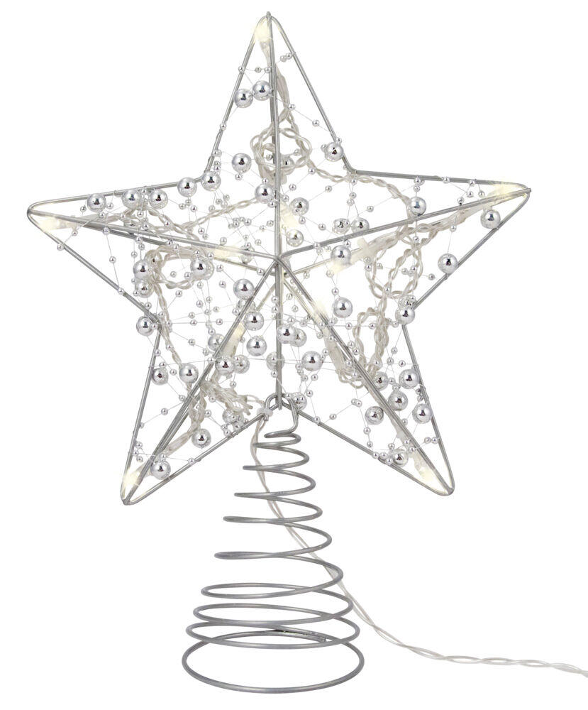 Toppstjerne med LED-lys