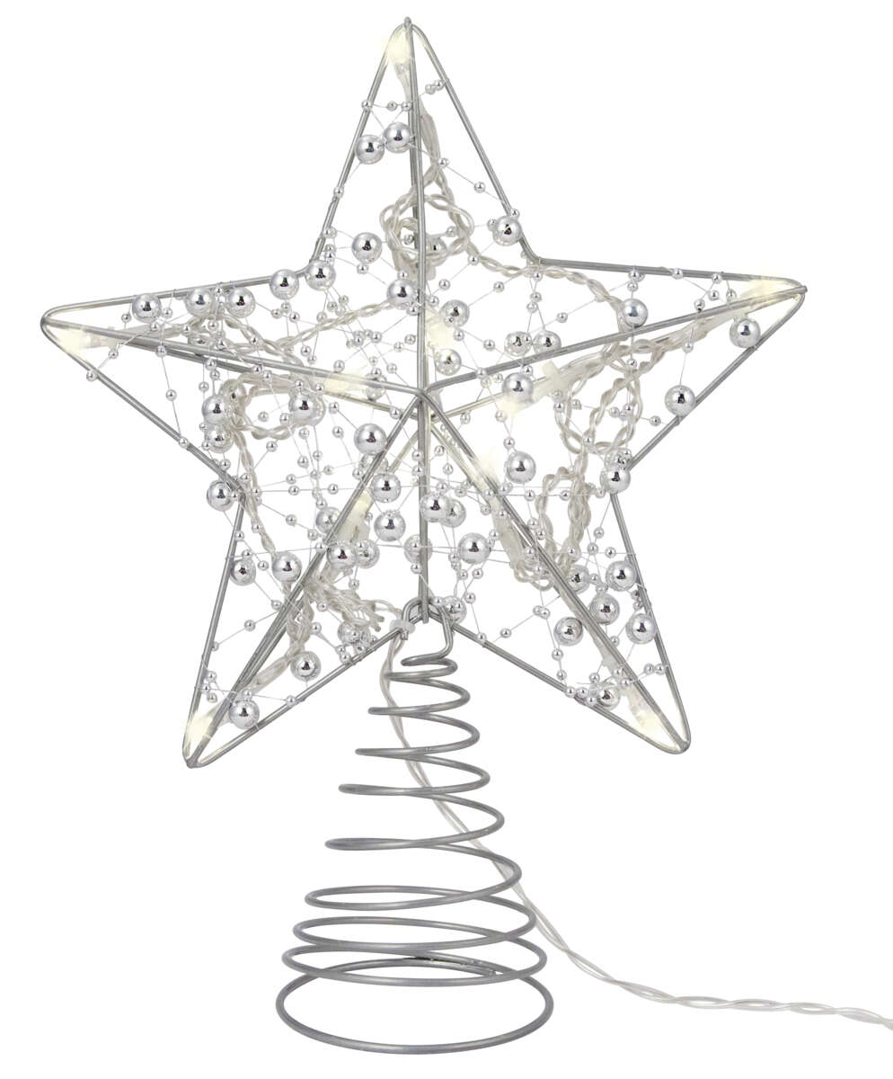 Toppstjerne med LED-lys