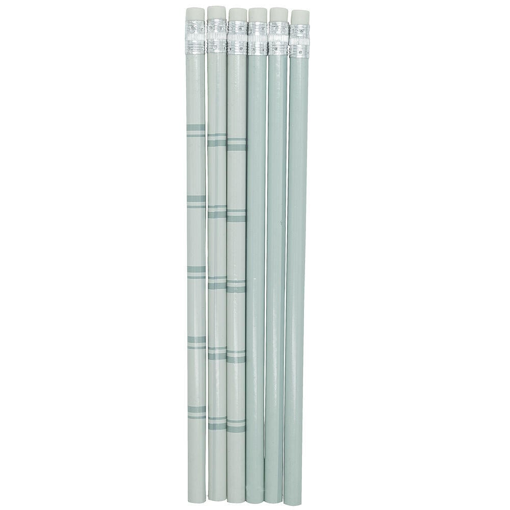 Blyant med viskelær 6pk