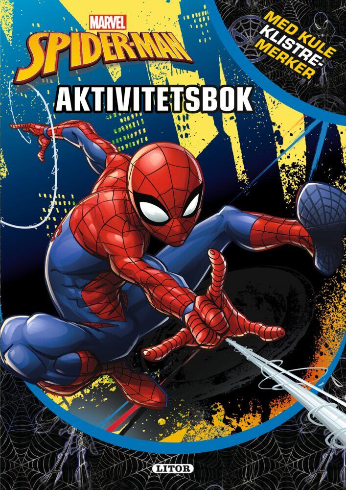 Marvel Spiderman aktivitetsbok
