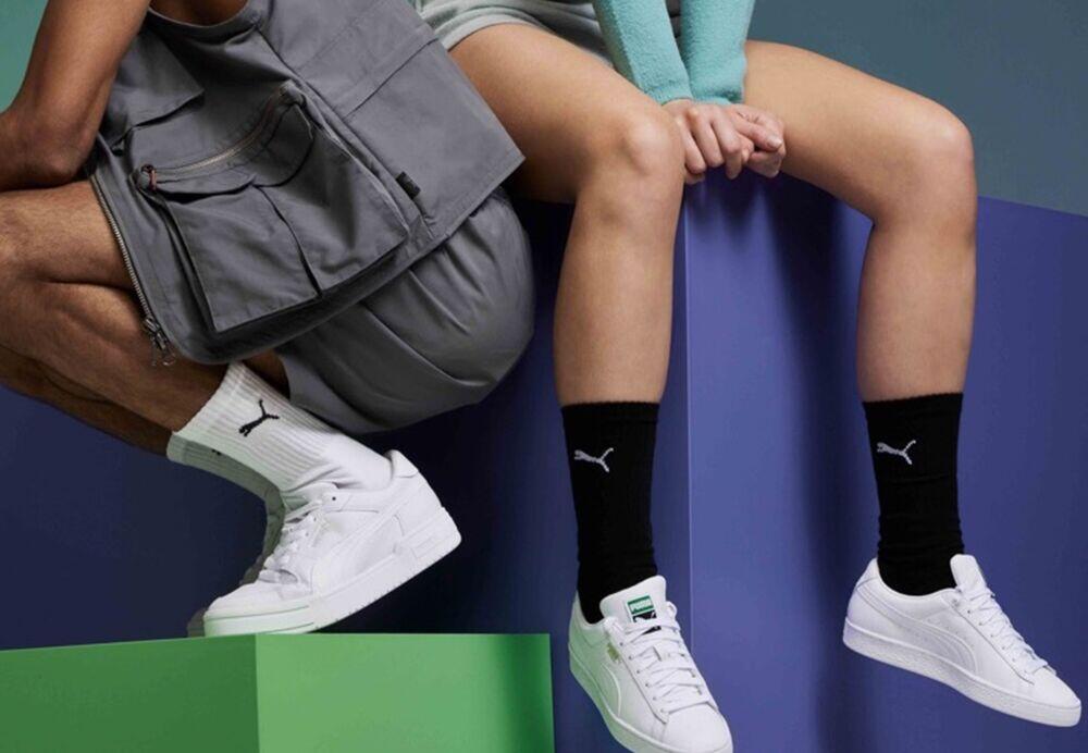 Puma Crew sportssokker 3 pk. unisex