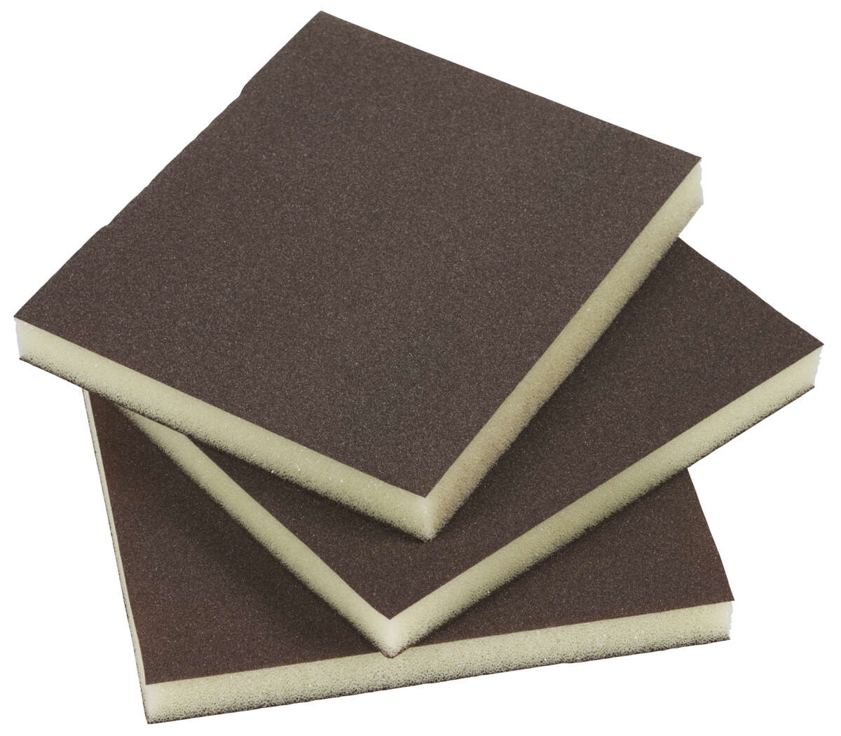 Slipesvamp fleksibel 125 x 97 x 12 mm 3 stk