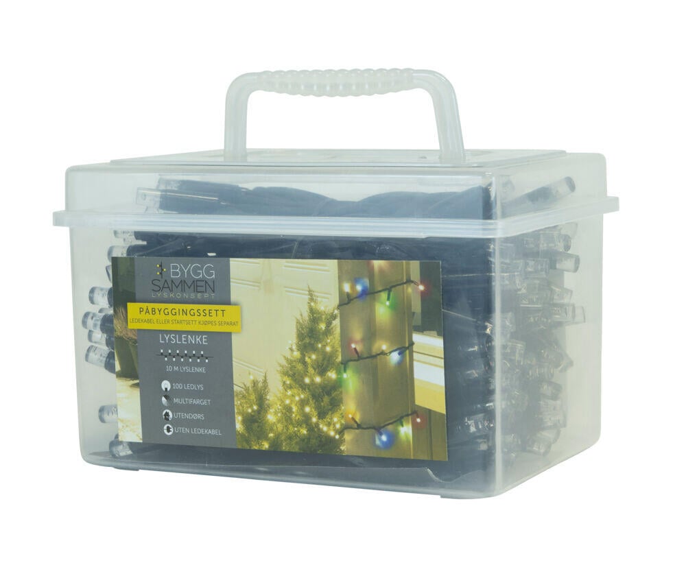 Bygg Sammen 100 LED multi lysslynge