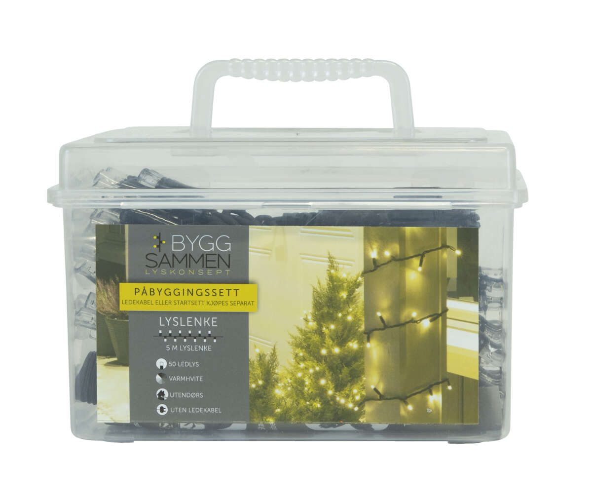 Bygg Sammen 50 LED lysslynge