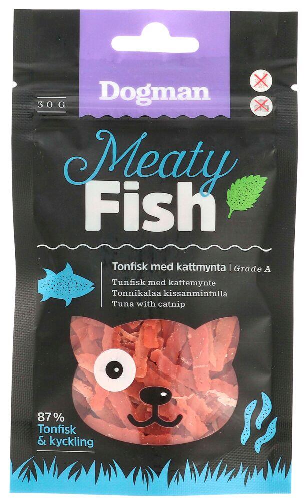 Dogman Meaty Fish Tunfisk med Kattemynte 30g