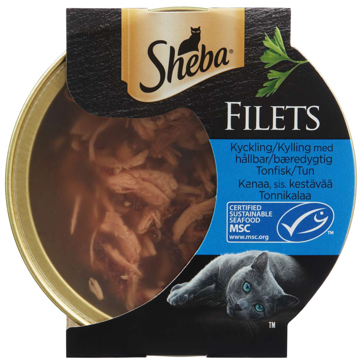 Sheba Filet Kylling/Tunfisk 60g