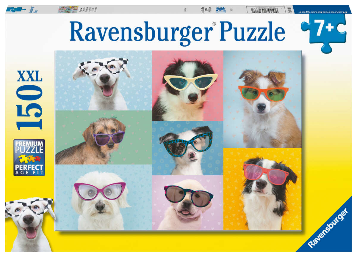 Ravensburger Puzzle Funny Dogs puslespill