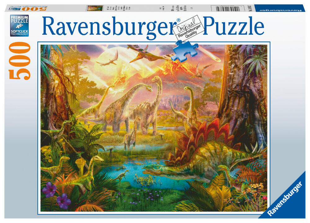 Ravensburger Puzzle Land Of The Dinosaurs puslespill
