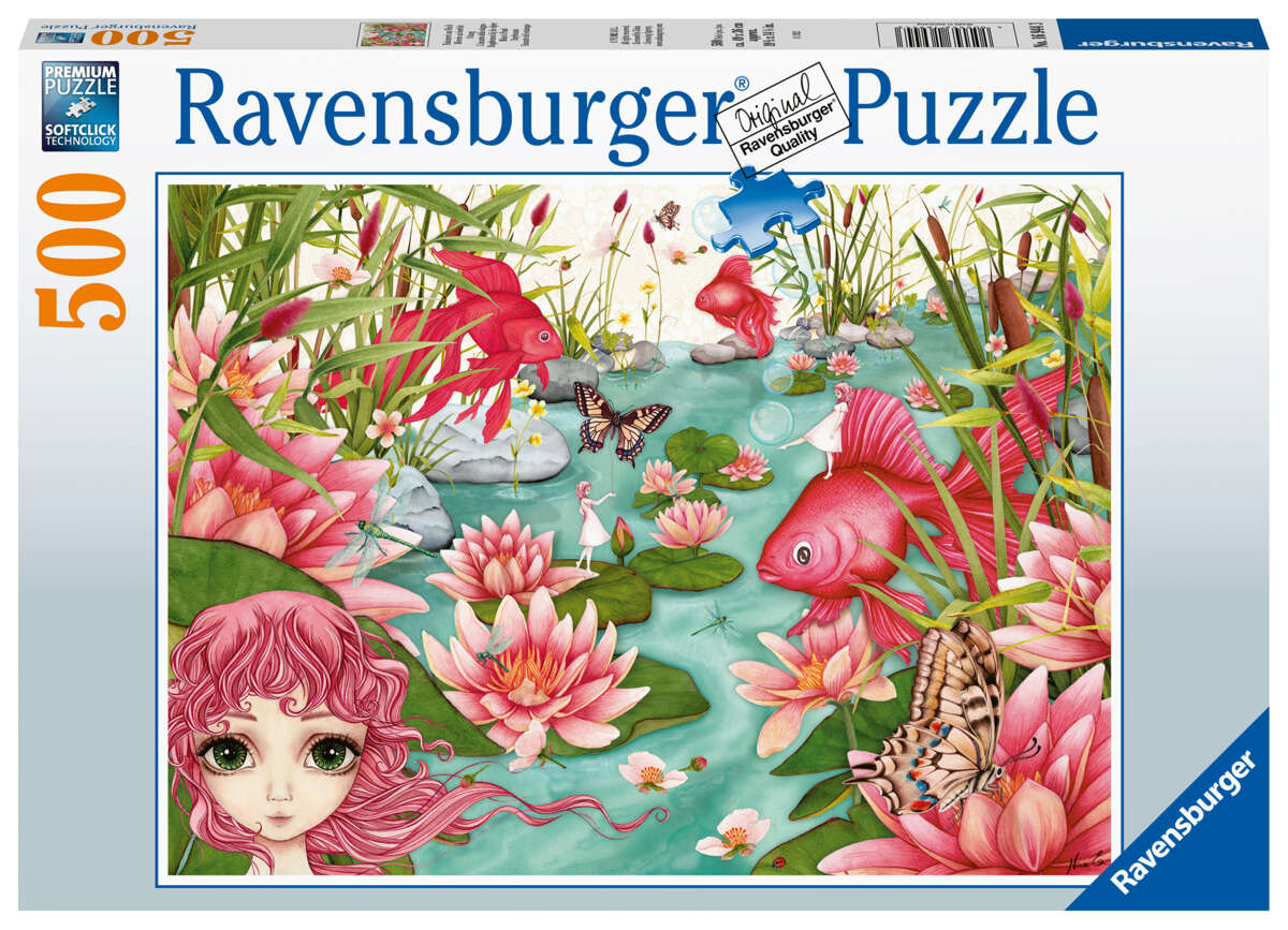 Ravensburger Puzzle Minu's Pond Daydreams puslespill