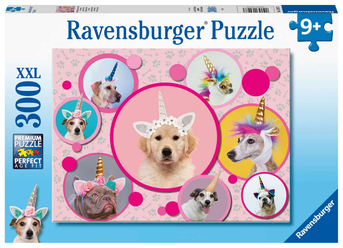Ravensburger Puzzle Unicorn Dogs puslespill