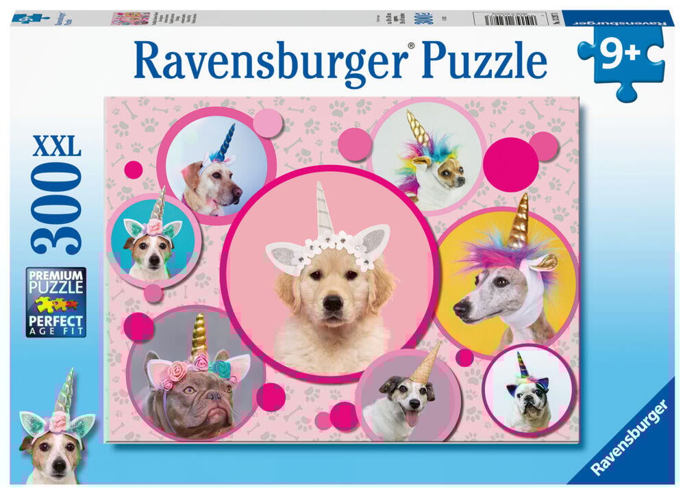 Ravensburger Puzzle Unicorn Dogs puslespill